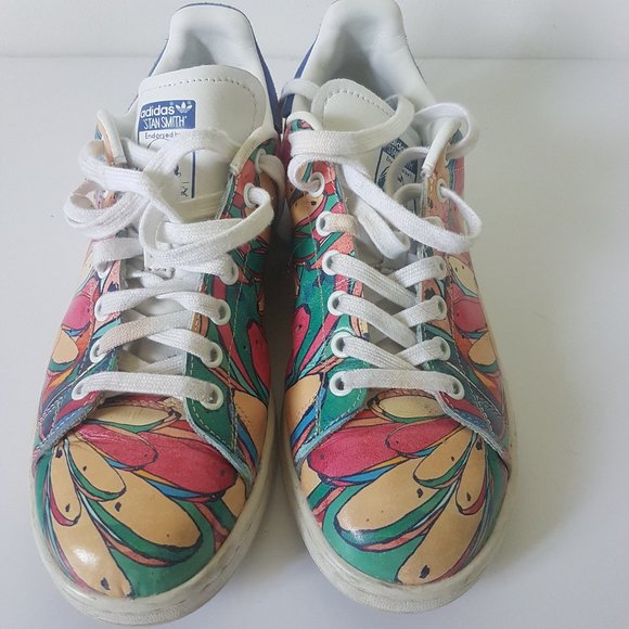 ADIDAS Farm Brazilian Banana Stan Smith Size 8.5 S